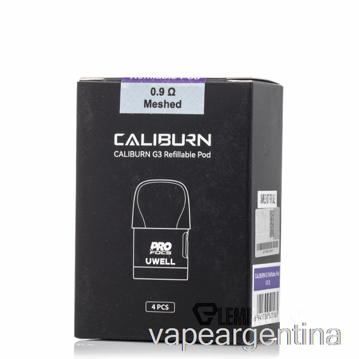 Uwell Caliburn G3 Vainas De Repuesto 0.9ohm Caliburn G3 Vape Vape Descartable